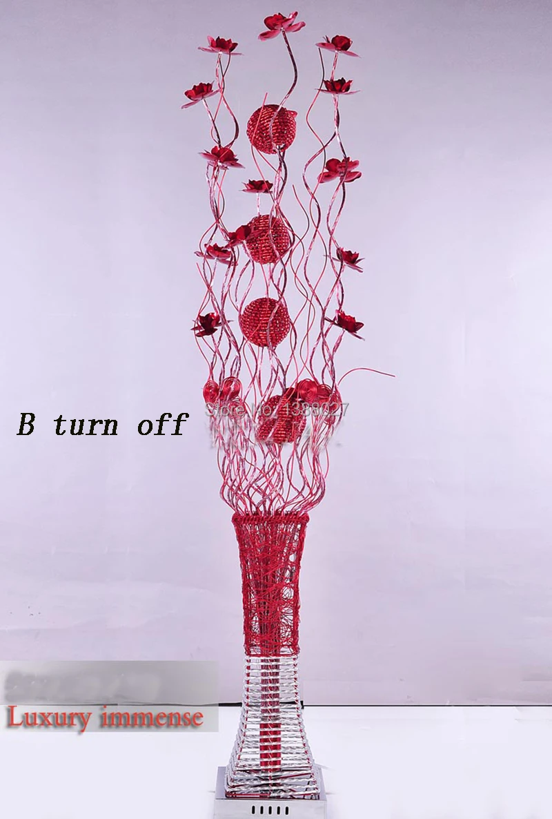 Домашний арт-деко, цветочный торшер, итальянский современный роскошный торшер, напольный светильник для столовой, светильник для пола, элегантный цветочный торшер