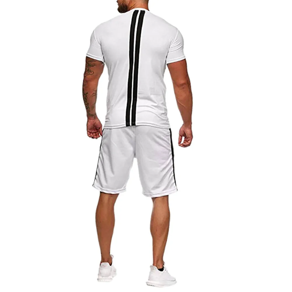 Men's Sportswear 2019 Tracksuit Men Set Hip Hop Clothes Men Tracksuits mens Jogging Set Suit Pant Patchwork 2 Piece Tracksuit