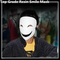 Лидер продаж Топ Смола маска черная Пуля Kagetane Хируко кино японского аниме улыбка Уход за кожей лица белый Хэллоуин Косплэй партии костюма