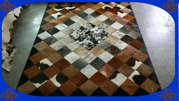 

2018 free shipping 100% natural genuine cow leather dance mat
