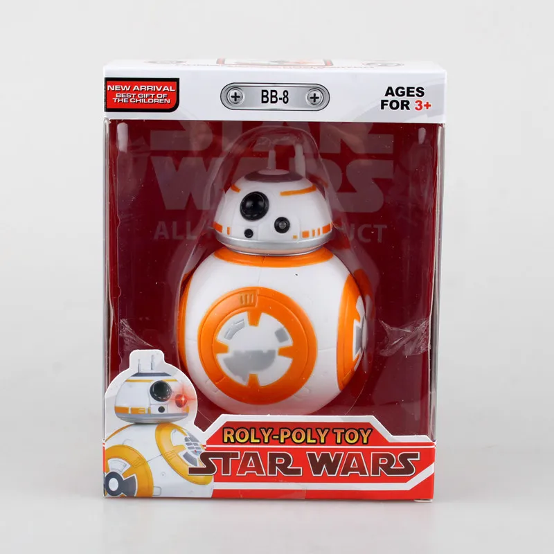 

Star Wars The Force Awakens BB 8 with Light and Sound BB-8 PVC Action Figure Collectible Model Toy 11cm KT1777