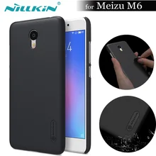 Nilkin для Meizu M6 чехол Nillkin Super Frosted Shield Матовая Жесткий чехол телефона для Meizu meilan 6 принципиально Капа подарок Экран Flim