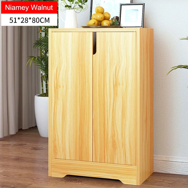 Sideboards Wooden Dining room cabinet Kitchenware organizer Storage Cabinets fashion kitchen Shelf home Furniture - Цвет: A-yellow