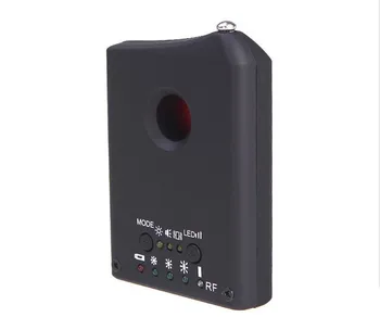 Multi function Detectable RF / LENS Detector Full Range Wireless Camera GPS Spy Bug RF Signal GSM Device Finder 2