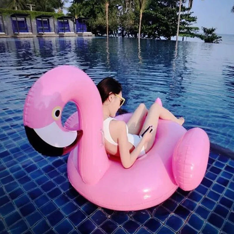 Гигантский надувной фламинго 60 дюймов Единорог бассейн плавает плавательный круг водный матрас кровать для взрослых вечерние игрушки Boia