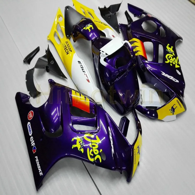 Заказной МОТОЦИКЛ ABS обтекатель для HONDA CBR600F3 1995-1996 CBR600 1995 1996 обвес комплект+ винты+ синий M2 - Цвет: B