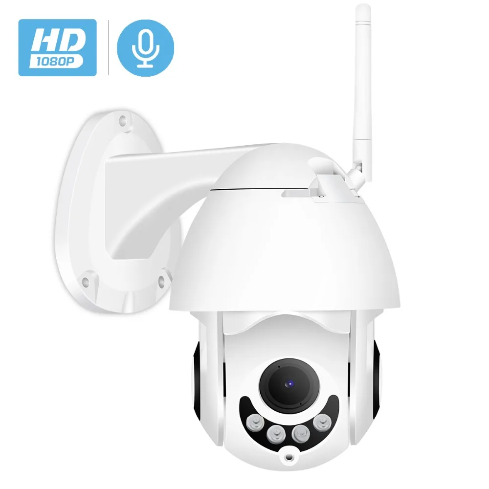 

WIFI Camera Outdoor PTZ IP Camera 1080p Speed Dome CCTV Security Cameras IP Camera WIFI Exterior 2MP IR Home Surveilance