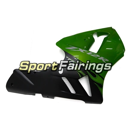 Обтекатели для Кавасаки ZX12R ZX-12R 02 06 2002 2003 2004 2005 2006 впрыскивание, АБС-пластик мотоцикл обтекателя зеленый черный чехол