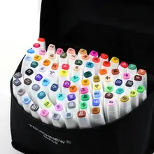 36/48/60/80 шт. двуглавый Книги по искусству Mark эскиз ручка на спиртовой основе маркером рисунок краски эскиз Книги по искусству дизайн школьников