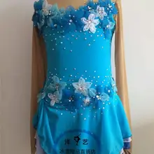 Пользовательские платья для катания на коньках для девочек бренд Vogue соревнования в фигурном катании платье для женщин DR3037