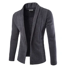 Модный свитер Для мужчин хороший бренд в сдержанном стиле, с v-образным вырезом, свитер, пальто, кардиган мужской сплошной Цвет тонкий Для мужчин кардиган, свитер, пальто, кардиган