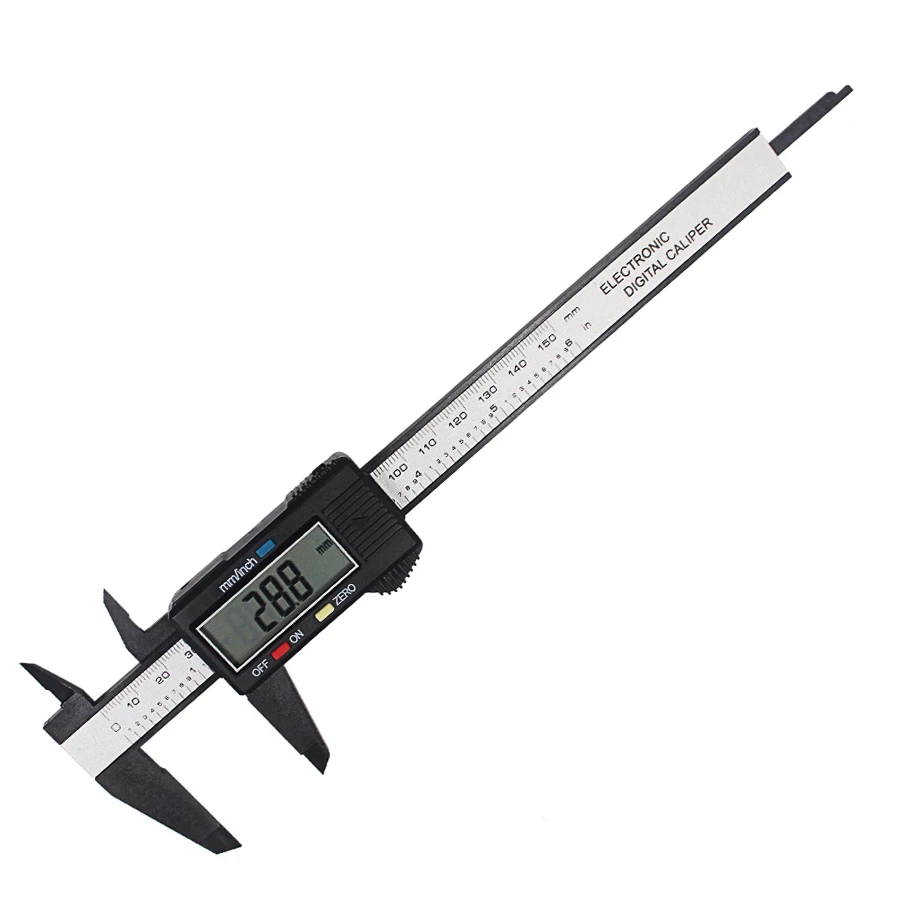 HILDA 150 мм штангенциркуль цифровой электронный цифровой штангенциркуль микрометр с ЖК-дисплеем измерительный инструмент 6 дюймов - Цвет: 0-150mm