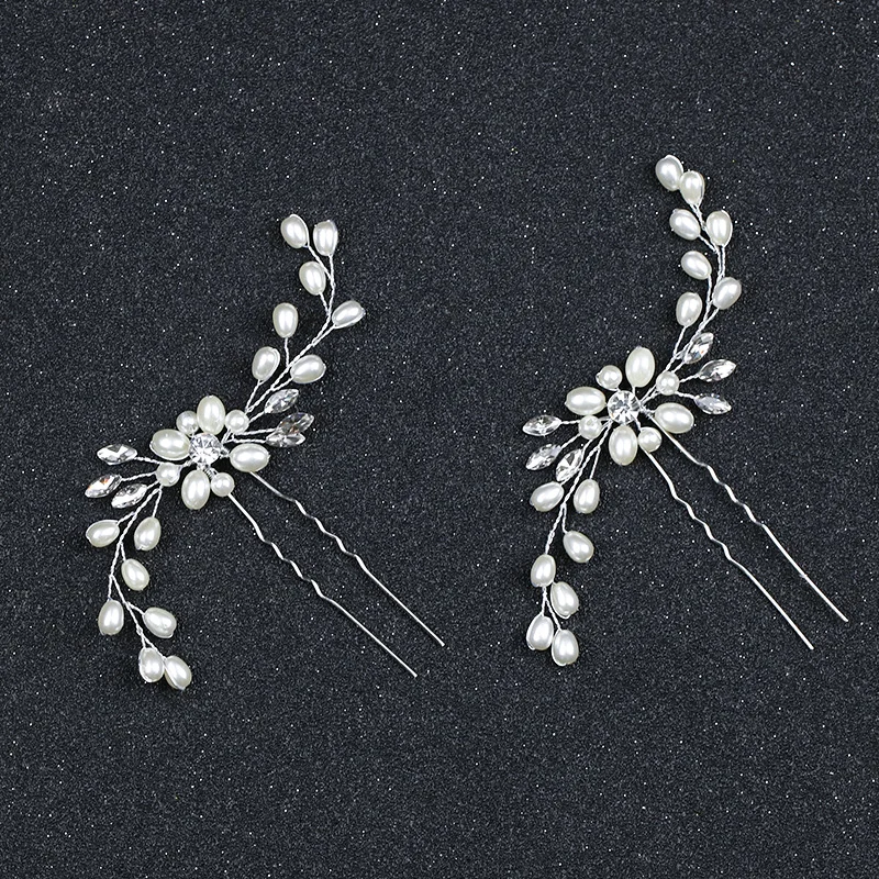 Pearl Hair Pins  (5)