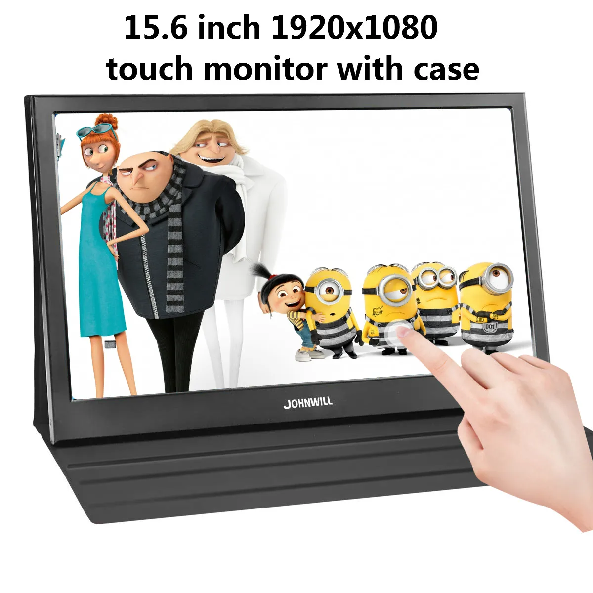 

15.6 Inch Portable IPS Touch Screen Display HD 1920x1080 Built-in Speaker for Laptop PC PS4 PS3 Xbox 13.3" 2K Gaming Monitor PC