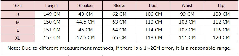 Onesie Size Chart