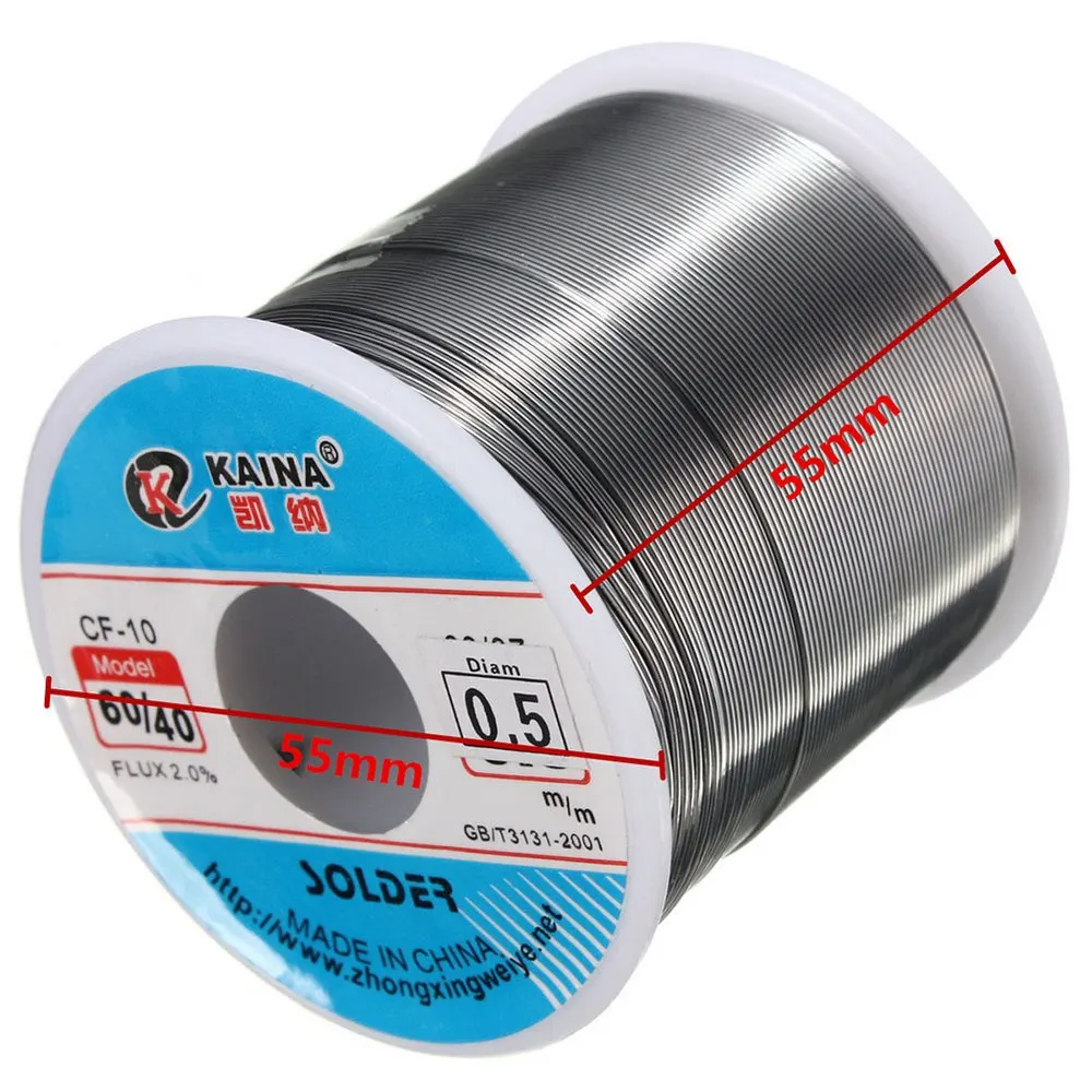 60//40 2/% 500g 1.5mm Tin Lead Line Soldering Rosin Core Solder Flux Welding