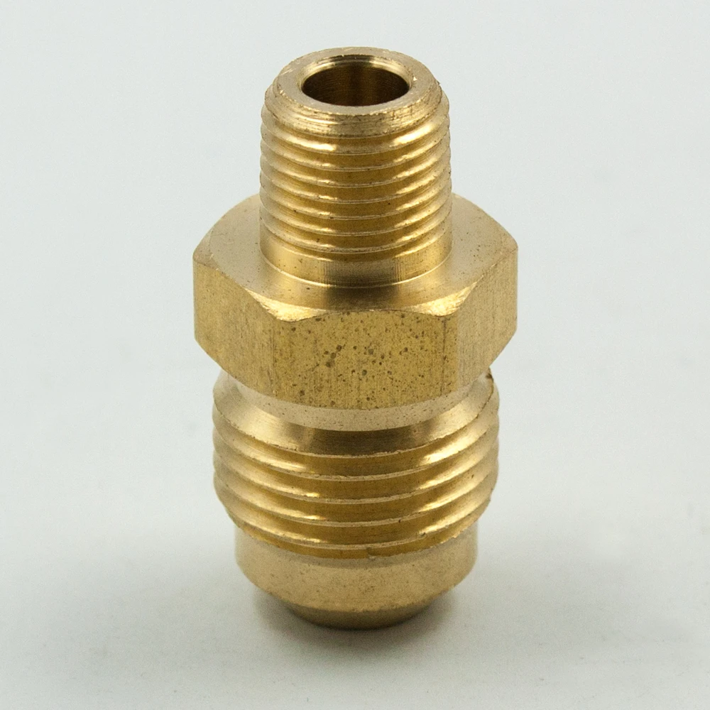 45° flare 1/4" SAE long nut Pack of 4 45° flare 1/4" SAE long nut Pack of 4