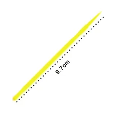 200 шт ATOMUS Микро Кисти тампоны без ворса тату принадлежности для перманентного наращивания ресниц Индивидуальный аппликатор 9,7