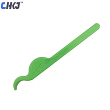 CHKJ Green Durable Nylon Wedge Crowbar Locksmith Tool Master Lock Key Hand Tool for Car Free