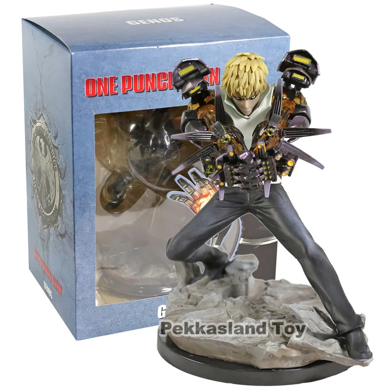 

Anime ONE PUNCH-MAN Genos Android Saitama Disciple Cartoon Ornaments PVC Action Figure Collectible Model Toy