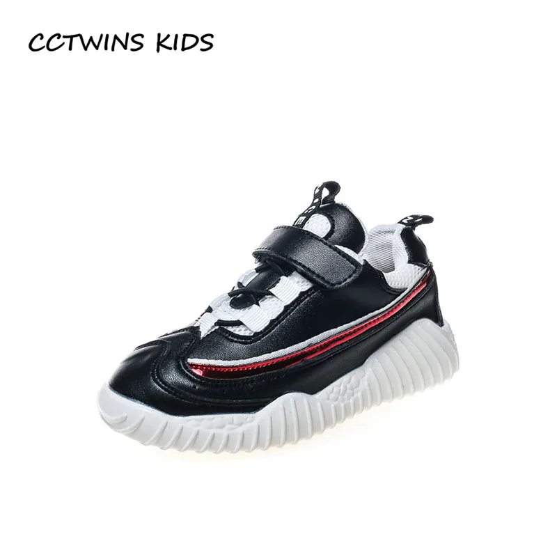 

CCTWINS KIDS 2018 Autumn Boy Brand Sport Sneaker Children Genuine Leather Trainer Baby Girl Fashion Casual Shoe FS2355