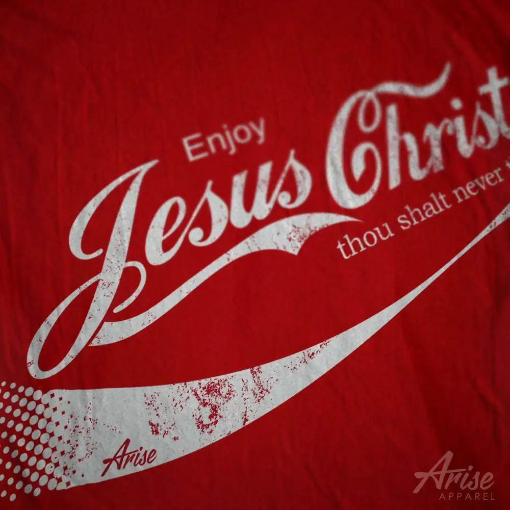 Футболка с надписью Cool Enjoy Jesus Christ забавная футболка для взрослых христианским