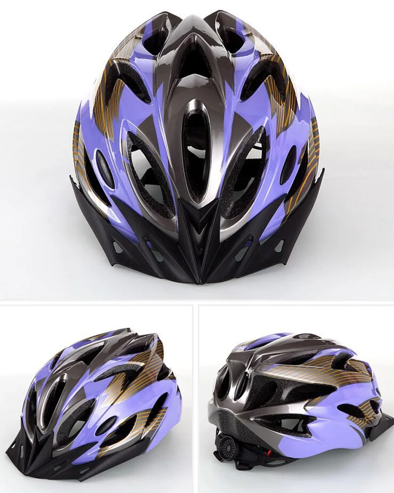 2020 New Bicycle Helmets Matte Black Men Women Bike Helmet Mountain Road Bike Integrally Molded Cycling Helmets