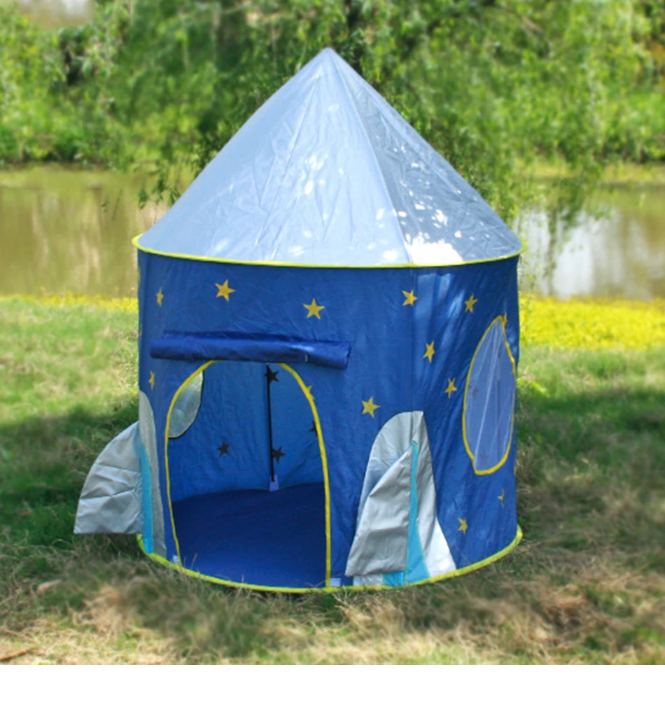 3 в 1 космический корабль детская палатка портативный Wigwam сухой бассейн Детская комната мяч коробка ракета корабль палатка для детей игровая палатка игрушки