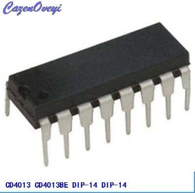 

10pcs/lot CD4013BE DIP14 CD4013 DIP new and original IC