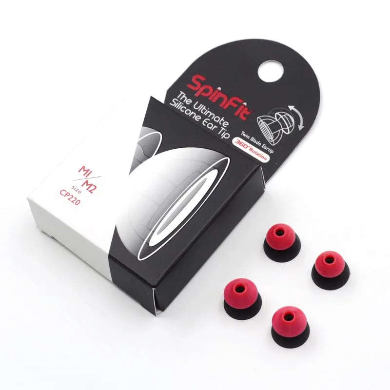 1 пара (2 шт.) оригинальный SpinFit CP100 CP800 CP220 CP240 наушники вкладыши патентованный