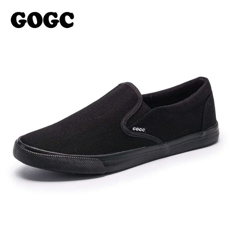 GOGC 2018 New Arrive Casual Men Shoes Canvas Shoes Men Comfortable Flat Shoes Slipony Male Sneakers Slip on Men Footwear Autumn GOGC 2018 New Arrive Casual Men Shoes Canvas Shoes Men Comfortable Flat Shoes Slipony Male Sneakers Slip on Men Footwear Autumn