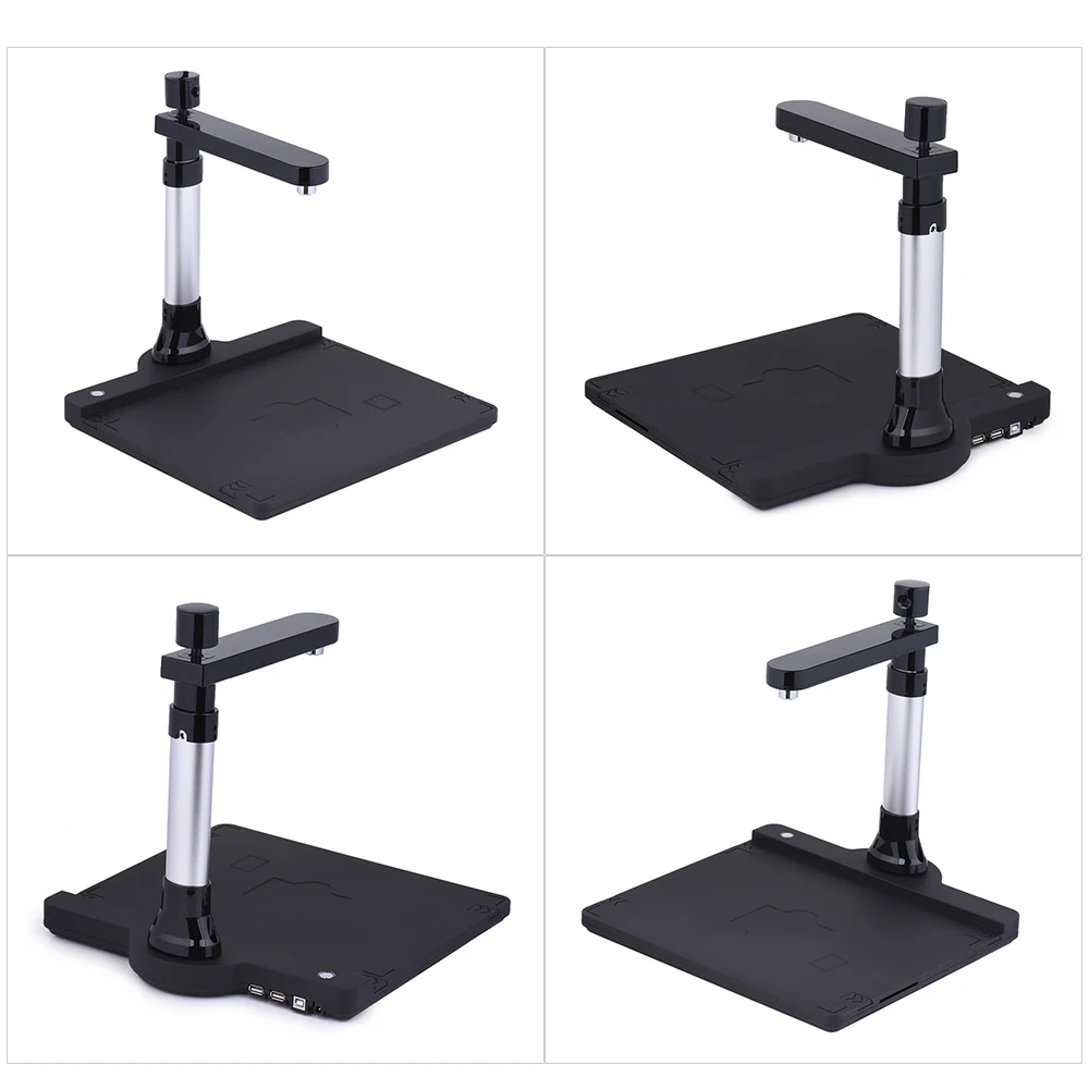  A3 Adjustable HD High Speed Book Image Document Camera Scanner Dual Lens LED Light Max.A3 Scan for 