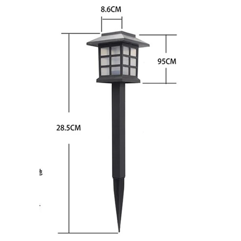 Solar Lamp Outdoor Waterproof Solar Powered LED Solar Light BulbGarden Light sunlight Lawn Lamp Landscape Driveway Yard Lamps (14)