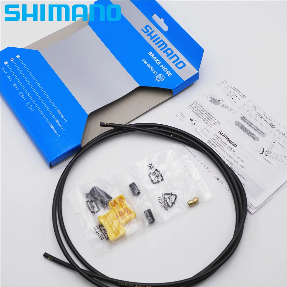 SHIMANO SM BH90 SBM/SS MTB тормозной шланг комплект 1000/1700 мм длина SM-BH90-SBM BH90-SS
