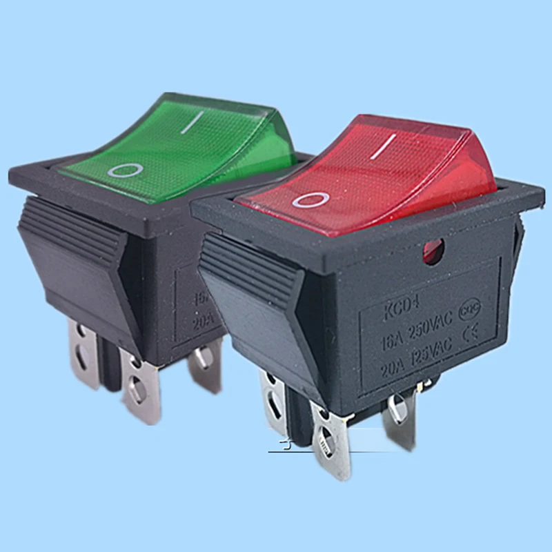 20pcs-16a-250v-20a-125vac-4-pin-2-position-on-off-dpst-rocker-switch