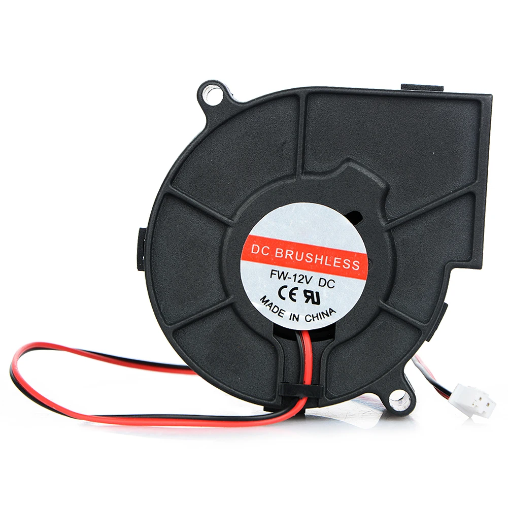 7530 DC 12V 0.12A 2 контактный Вентилятор охлаждения Стандартный