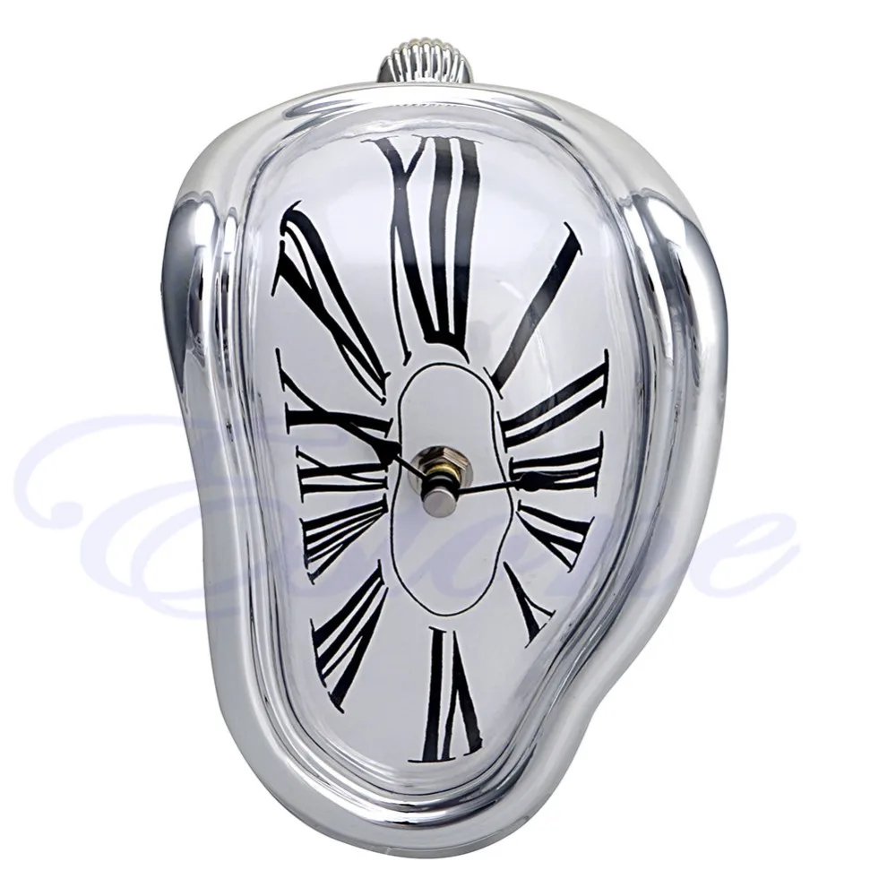 2017 New Unique Novelty Salvador Style Hanging Clock Surrealist