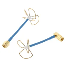 High1 pc 5 8G RC FPV Antenna Straight Shape Clover Receiving Four leaf Clover New Hot