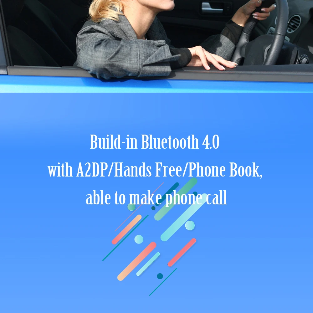 Top Podofo 7" Car Multimedia Player Octa Core RAM 4G ROM 32G 2 Din Android Car Audio Stereo Radio GPS Navigation WiFi Mirror Link 10
