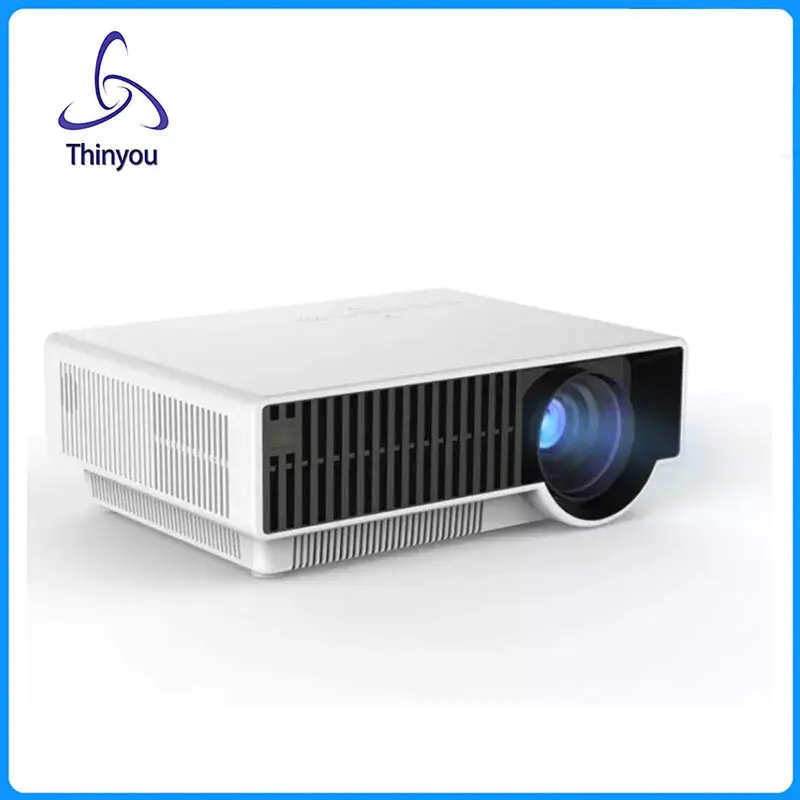 Thinyou projector LED Proyector Beamer Multimedia 1080P Home theater 3D Full HD LCD Beamer for meeting Home Theater