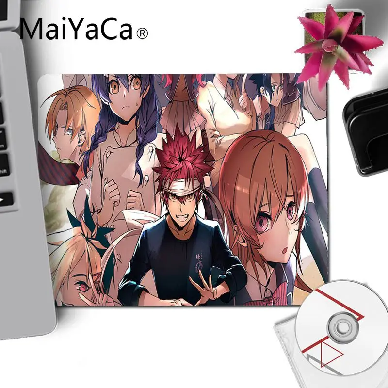 Lock Edge25x29cm Maiyaca Подарочный коврик для мальчика продовольственные войны игровой плеер Настольный Ноутбук резиновый коврик для мыши большой коврик для мыши клавиатуры коврик - Цвет: Lock Edge25x29cm