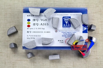 

YG8 A315 Zhuzhou cemented carbide 40pcs/box Resistance to impact end face cutter external turning tool head Inner cutter