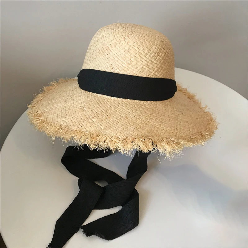 الصيف بسيط الموضة قبعات من القش للنساء واسعة حافة الرافية قبعة الأبيض شريطة من الدانتيل الدانتيل متابعة شاطئ قبعات السيدات قبعة الشمس في اله... الصيف بسيط الموضة قبعات من القش للنساء واسعة حافة الرافية قبعة الأبيض شريطة من الدانتيل الدانتيل متابعة شاطئ قبعات السيدات قبعة الشمس في اله...