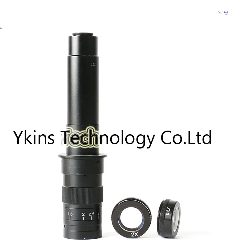 

10X to 300X Magnification 25mm Zoom C-Mode Lenses 0.7X to 4.5X + 0.5X / 2.0X Barlow Auxiliary Lenses for C-MOUNT Lens