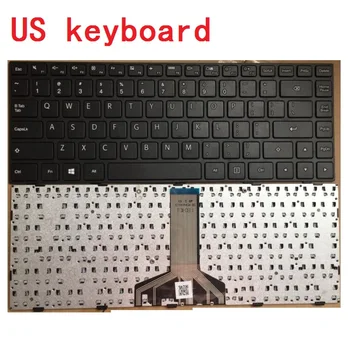 

New laptop US keyboard For Lenovo Ideapad 100-14IBD KEYBOARD US with frame