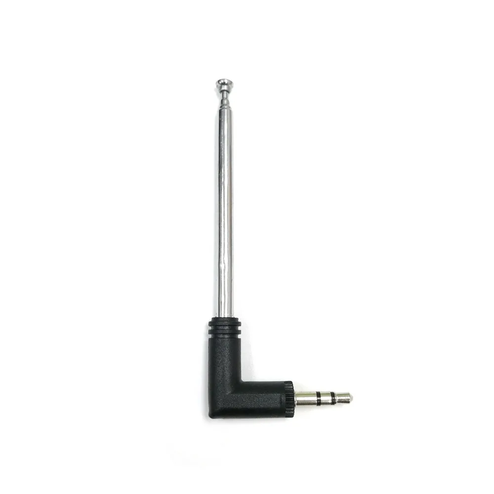 225mm 4 Section Telescoping Antenna 3.5mm Male FM Radio Antenna for