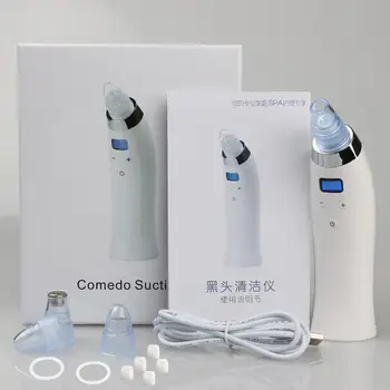 

Electric Blackhead Vacuum Remover Suction Acne Pimple Removal Machine Face Cleaning Skin Care Tool