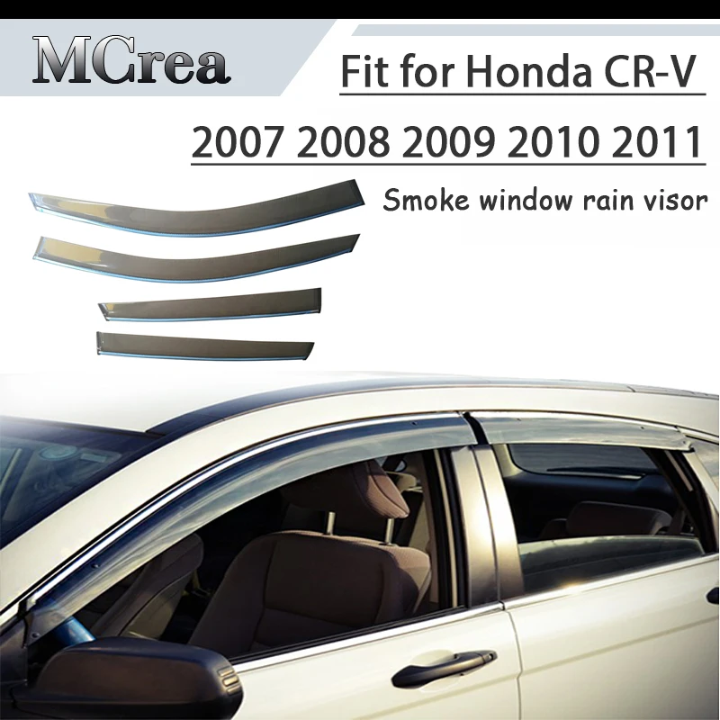 4 шт. защитный козырек от солнца и дождя для Honda CR-V 2007 2008 2009 2010 2011 | Автомобили