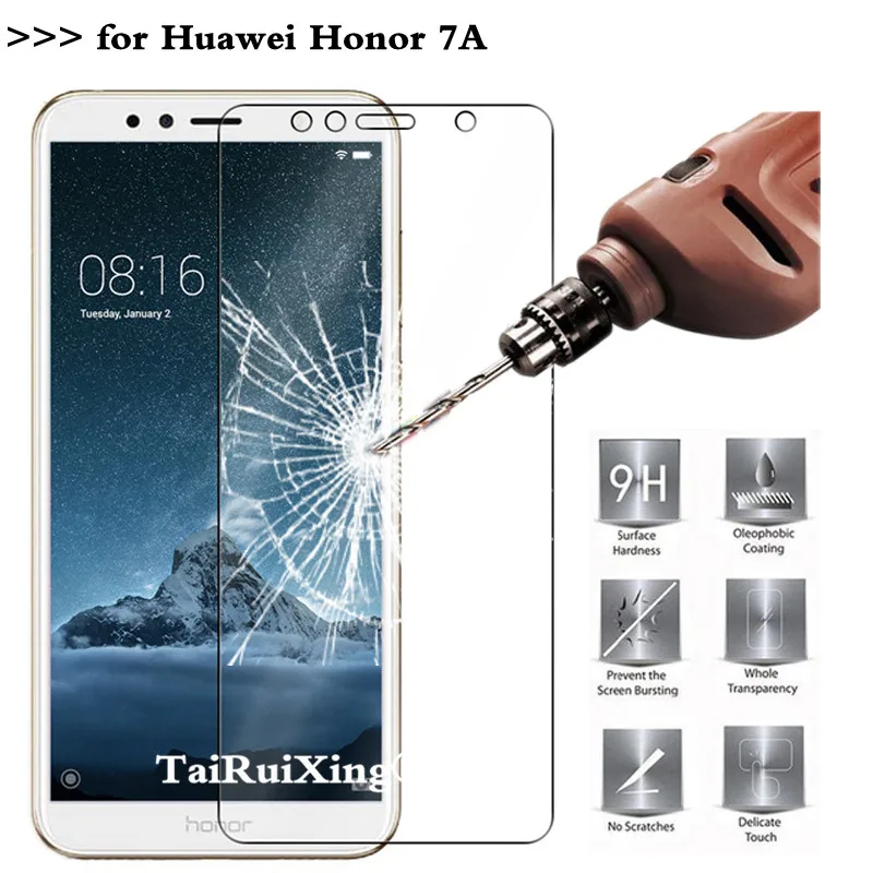 9H 2.5D 0 26 мм Закаленное стекло протектор экрана для Huawei Honor 7A Honor7a Защитная пленка * |