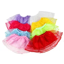 Летние юбки для девочек; однотонная детская фатиновая юбка-американка с рюшами; юбка-пачка для маленьких девочек; детское бальное платье принцессы; Одежда для танцев; От 6 месяцев до 4 лет